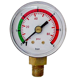 D - D Replacement Low Pressure Guage